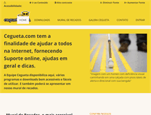 Tablet Screenshot of cegueta.com